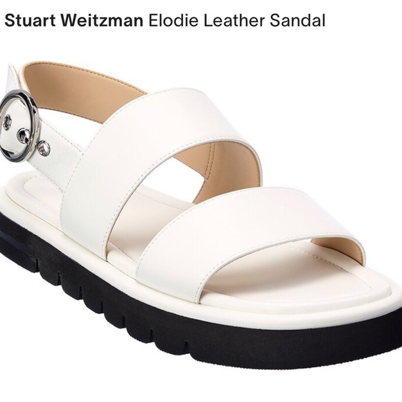 STUART WEITZMAN Leather sandals - Picture 6 of 13